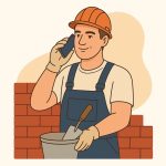 artisan au téléphone pour un devis personnalisé